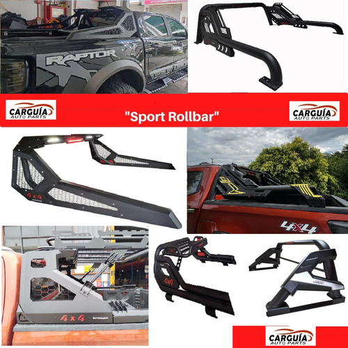 Burrera Eurobumper Delantera Toyota Hilux Srv 16-22 Foto 3