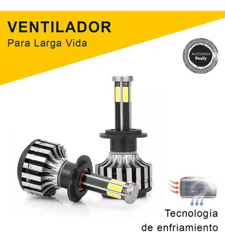 Focos Delanteros Hiperled Renault Duster 6 Caras 32000 Lms Foto 8