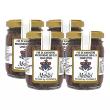 Filé De Anchova Importado Melilla 4 Un X 90g Aliche Premium