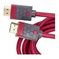 Cabo Hdmi High Speed 3d 4k 18gbps Rosso Discabos 1,5m