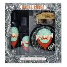 Kit De Barba, Cabelo E Bigode - Balm, Óleo, Cera E Pente