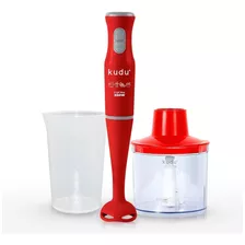 Mixer Full Minipimer Rojo 220v 300w Cocina Triturador Mezcla