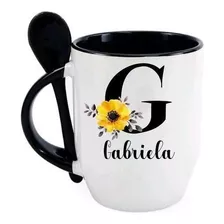 Taza Con Cuchara Personalizada Sámano.uy