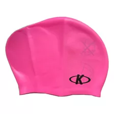 Gorra De Piscina Natacion Para Pelo Largo Silicona Deportiva