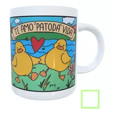 Caneca/xícara Te Amo Patodavida - Porcelana 325 Ml