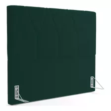 Cabeceira Cama Box Jade King 195cm Cores No Suede + Frame