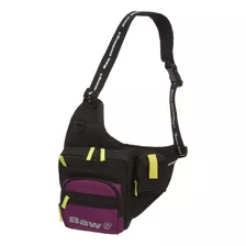 Bolsa Baw Purple Transversal G Dom Acambamento Dos Ferragens Níquel Cor Preto Cor Da Correia De Ombro Preto Desenho Do Tecido Preto