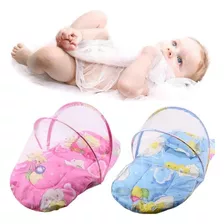 Toldillo Cuna Portátil Para Bebes + Almohada Mosquitero