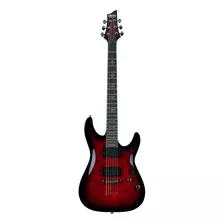 Schecter Demon-6 Crb Guitarra Eléctrica Sólida Rojo Tilo