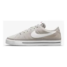 Tênis Nike Court Legacy Suede Masculino Cor Cinza Tamanho 37 Br