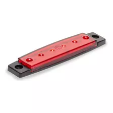 Lanterna Lateral 6 Leds Smd 12/24v Vemelha Caçamba Tarponn