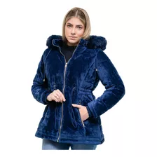 Parka Casaco Sobretudo Feminino Parca Forrada Inverno Sevéro