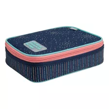 Estojo Escolar Académie Box Dots Tilibra 337749