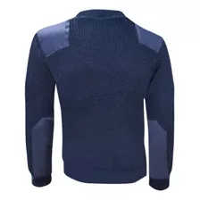 Suéter De Lã Tatico Militar Azul Noturno Impactus