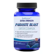 Eliminador De Parasitos Instestinales Parasite Blast 120 Cap