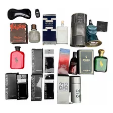 Coleção 12 Frascos De Perfumes Vazios Importados