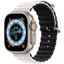 Pulseira Para Apple Watch Iwatch Series 8 Ultra Ocean Band S