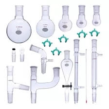 Kit De Química Orgánica Vidrio De Laboratorio 24/40, ...