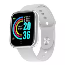 Relógio Digital Inteligen Smartwatch D20 Branco Para Poco F3