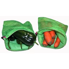 3 Bolsas Ecológica, Fruta, Verdura, Ropa, Lavadora, Mediana