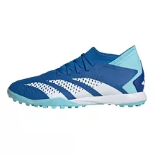 Botines Predator Accuracy.3 Pasto Sintético Gz0007 adidas Color Azul Talle 43 Ar