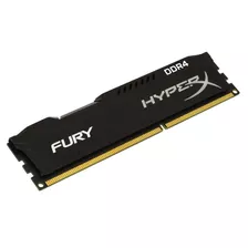 Memoria Ram Hyper Fury Hpx 4gb 2400mhz Ddr4 Dimm Fury Black