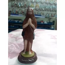 Imagem Santo Onofre Escultura De Resina 12cm Fe Devocao.