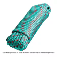 Piola De Nylon De 8 Mm X 30 M Multicolor, Fiero 47815 Color Verde