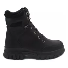  Coturno Feminino Bota Mooncity Feminino Preto Confortavel