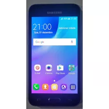 Samsung G J1 (2016) 8 Gb Preto 1 Gb Ram Cart Mem 16gb Usado