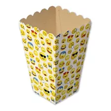 Caja Pack Para Pochoclos De Carton Estampado X 50 Unidades