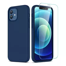 Funda Cellever Para iPhone 12/12 Pro Navy Blue