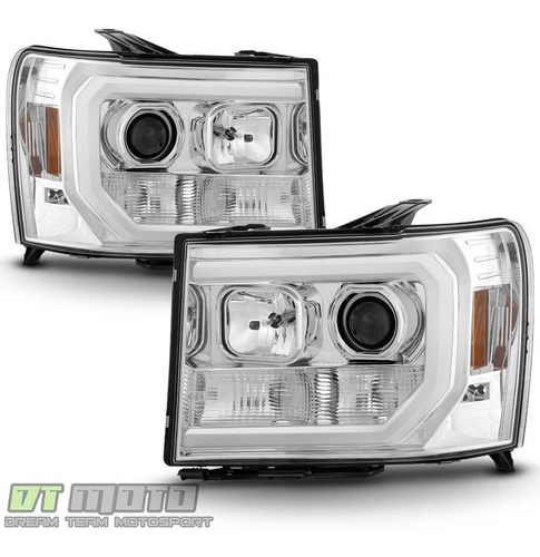 Par Faros Led Gmc Sierra 1500 Slt 2008 5.3l Foto 3