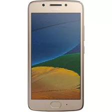 Celular Motorola Moto G5 Ouro Muito Bom Smartphone Usado