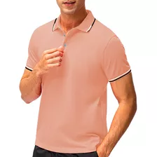 Playera Polo Hombre Manga Corta Moda Casual Camisa