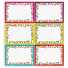 Etiqueta - Colorful Name Tag Labels For Classroom (3.5 X 2.5