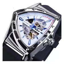 Reloj Mecánico Automático Con Dial Triangular Para Hombre