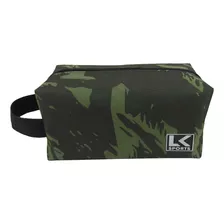 Nécessaire Box G Organizador P/ Esporte E Viagem Camuflada