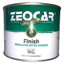 Masilla Fina Terminación Zeocar Finish 1 Kg