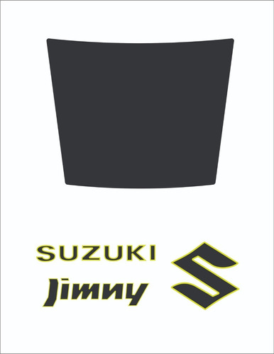 Calcomanias, Stickers Suzuki Jimny Para Cofre Y Emblemas Foto 2