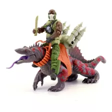 Figura Lanard Con Dino Rangler Lagarto 