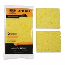 5 Pcs Esponja Vegetal Afr-802 Limpeza Ponta Ferro De Solda 