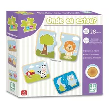 Brinquedo Jogo De Encaixe Onde Eu Estou Nig Brinquedos 0412