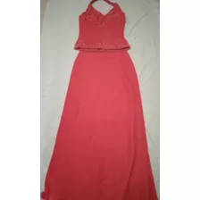 Vestido De Fiesta (falda Larga Y Corsé)