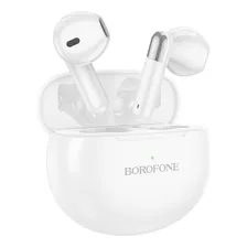 Auriculares Inalambricos In-ear Bluetooth Tws Borofone Bw28 Color Blanco