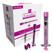 Seringa Cristaline Zero Residuo Alur Medical 1ml Cx. 25 Unid