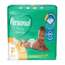 Fralda Descartável Personal Soft & Protect Jumbo Tamanho P -