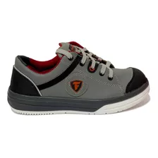 Zapatillas Firestone Sniker Puntera Acero Gris Fir4006g