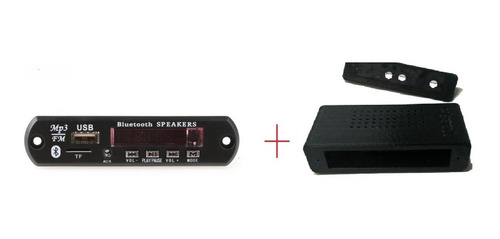 Combo Modulo Usb Con Bluetooth + Gabinete Plástico