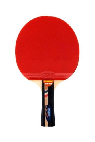 Raquete De Ping Pong Klopf Catamount 5016 Preta E Vermelha